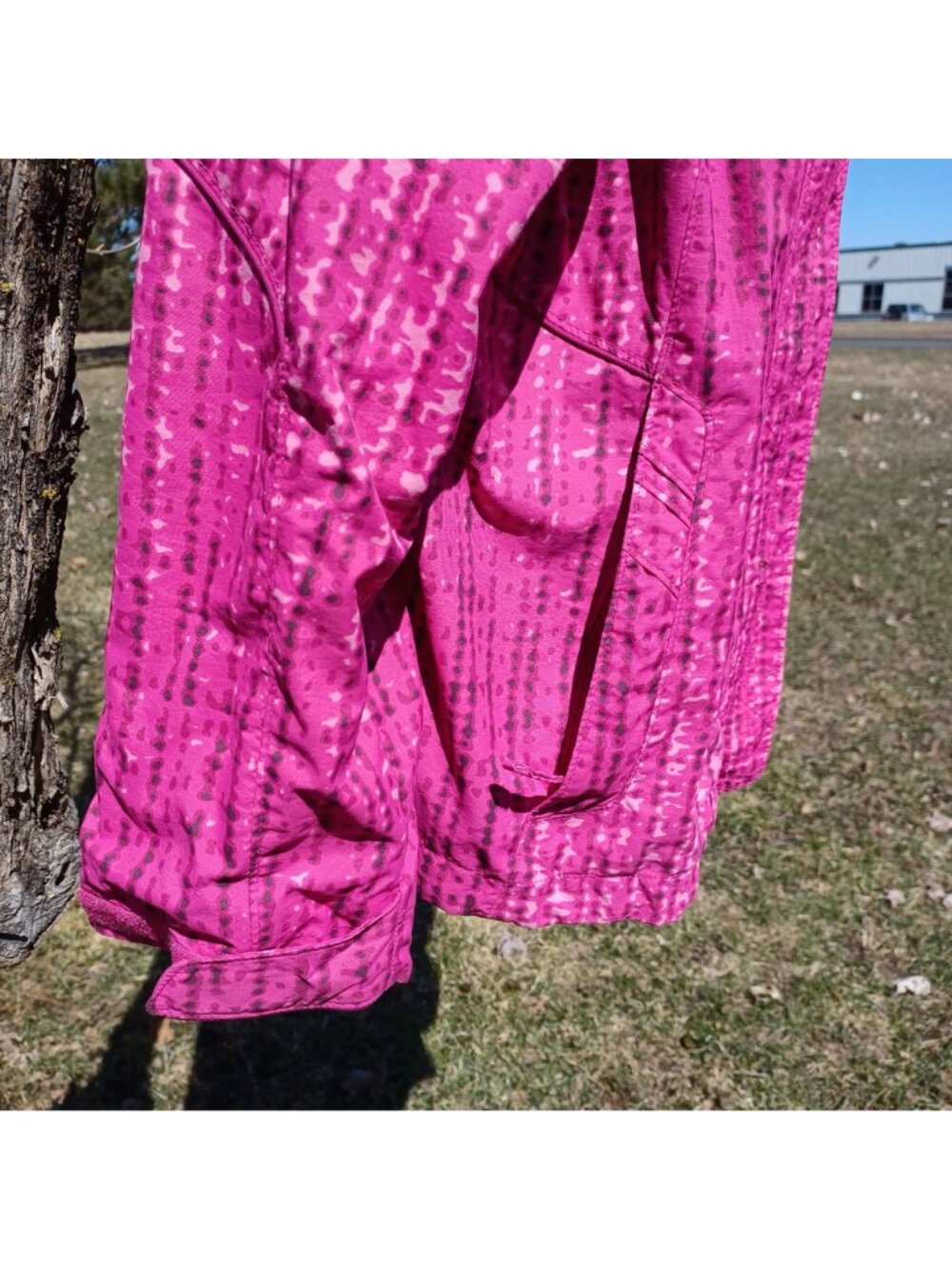 Columbia Bugaboo Windbreaker Jacket Lightweight Pink Outdoor Utility Womens 3X - Picture 7 of 16